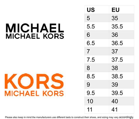 michael kors shoe 6.5 size conversion to cm|michael kors sneakers size chart.